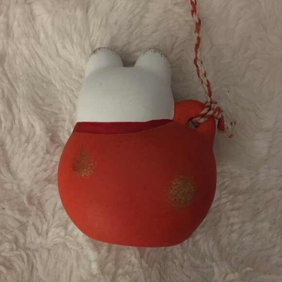 Vintage Kitsch Inu Hariko Dorei Bell Pair Made In Japan - Picture 15 of 16